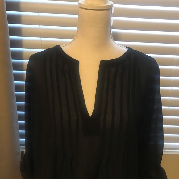 Zenobia Plus size Sheer Blouse - Picture 2 of 5